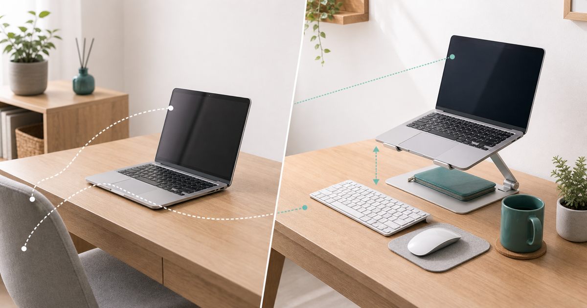 外付けキーボードとノートPC